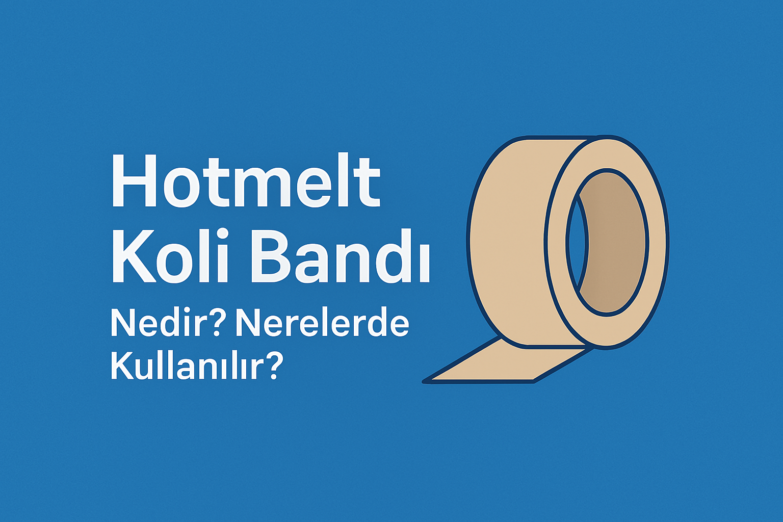 Hotmelt Koli Bandı Nedir? Nerelerde Kullanılır?